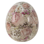 Clayre & Eef | Decoratie Beeld Ei ø 11x14 cm | 6CE1415M
