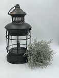 Lantaarn lamp led verlichting batterij antique black roest timer 30 x 15 cm | 65486 | Home Sweet Home | Stoer & Sober Woonstijl Lantaarn lamp led verlichting batterij antique black roest timer 30 x 15 cm | 65486 | Home Sweet Home | Stoer & Sober Woonstijl