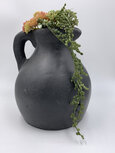 Clayre & Eef | Stolp met decoratie Goudkleurig Zwart 27x18x39 cm | 65465 Clayre & Eef | Stolp met decoratie Goudkleurig Zwart 27x18x39 cm | 65465
