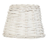 Clayre & Eef | Lampenkap Wit ø 20x15 cm / E27 | 6LAK0258W Clayre & Eef | Lampenkap Wit ø 20x15 cm / E27 | 6LAK0258W