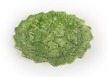 Schaal bord serveer vorm druivenbladeren groen Ø 27 cm | B021 | Piccobella Schaal bord serveer vorm druivenbladeren groen Ø 27 cm | B021 | Piccobella