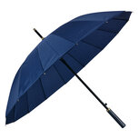 Clayre & Eef | Paraplu Volwassenen Blauw ø 100x80 | JZUM0032BL Clayre & Eef | Paraplu Volwassenen Blauw ø 100x80 | JZUM0032BL