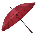 Clayre & Eef | Paraplu Volwassenen Rood ø 100x80 | JZUM0032R Clayre & Eef | Paraplu Volwassenen Rood ø 100x80 | JZUM0032R