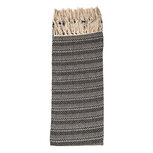 Clayre & Eef | Plaid Zwart, Beige 125x150 cm | KT060.127 Clayre & Eef | Plaid Zwart, Beige 125x150 cm | KT060.127