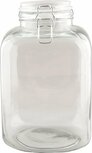 Clayre & Eef | Voorraadpot 15 x 25 cm glas Transparant deksel | 6GL0955 Clayre & Eef | Voorraadpot 15 x 25 cm glas Transparant deksel | 6GL0955