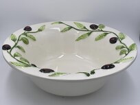 Schaal / kom olijven groot rond 27 x 9 cm | O031 | Piccobella Schaal / kom olijven groot rond 27 x 9 cm | O031 | Piccobella