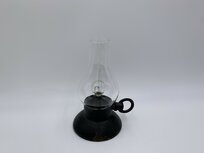 Olielamp met led verlichting batterij antiek zwart kleur 19,5 x 10,5 cm | 782864 | Home Sweet Home | Stoer & Sober Woonstijl Olielamp met led verlichting batterij antiek zwart kleur 19,5 x 10,5 cm | 782864 | Home Sweet Home | Stoer & Sober Woonstijl