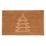 Clayre & Eef | Deurmat Buiten Bruin 75x45x1 cm | MC245 Clayre & Eef | Deurmat Buiten Bruin 75x45x1 cm | MC245