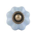 Clayre & Eef | Deurknop Grijs Bruin ø 3x3 cm / S4 cm | 63504 Clayre & Eef | Deurknop Grijs Bruin ø 3x3 cm / S4 cm | 63504