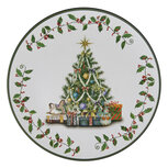 Clayre & Eef | Onderbord Groen, Wit ø 33x1 cm | 64594 Clayre & Eef | Onderbord Groen, Wit ø 33x1 cm | 64594