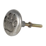 Clayre & Eef | Deurknop Zilverkleurig ø 4x3 cm / S3 cm | 64684 Clayre & Eef | Deurknop Zilverkleurig ø 4x3 cm / S3 cm | 64684