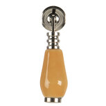 Clayre & Eef | Deurknop Geel 2x2x6 cm / S4 cm | 64772