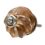 Clayre & Eef | Deurknop Bruin ø 4x4 cm / S3 cm | 64986