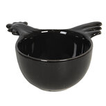 Clayre & Eef | Maatlepel Zwart 14x13x7 cm | 6CE1144 Clayre & Eef | Maatlepel Zwart 14x13x7 cm | 6CE1144