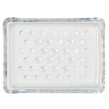 Clayre & Eef | Zeepbakje Transparant 13x10x2 cm | 6GL3259 Clayre & Eef | Zeepbakje Transparant 13x10x2 cm | 6GL3259