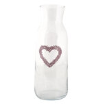 Clayre & Eef | Karaf Transparant ø 9x25 cm / 1000 ml | 6GL4078 Clayre & Eef | Karaf Transparant ø 9x25 cm / 1000 ml | 6GL4078