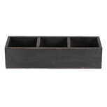 Clayre & Eef | Houten kistje Zwart 33x12x7 cm | 6H1987Z