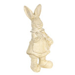Clayre & Eef | Decoratie Beeld Konijn Beige 6x6x13 cm | 6PR3097W Clayre & Eef | Decoratie Beeld Konijn Beige 6x6x13 cm | 6PR3097W