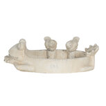 Clayre & Eef | Vogelvoederbak Beige 32x19x9 cm | 6TE0348 Clayre & Eef | Vogelvoederbak Beige 32x19x9 cm | 6TE0348
