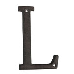 Clayre & Eef | IJzeren Letter L Bruin 8x1x13 cm | 6Y0840-L Clayre & Eef | IJzeren Letter L Bruin 8x1x13 cm | 6Y0840-L