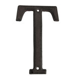 Clayre & Eef | IJzeren Letter T Bruin 8x1x13 cm | 6Y0840-T Clayre & Eef | IJzeren Letter T Bruin 8x1x13 cm | 6Y0840-T