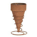 Clayre & Eef | Plantenstandaard Binnen Bruin ø 12x24 cm | 6Y3577 Clayre & Eef | Plantenstandaard Binnen Bruin ø 12x24 cm | 6Y3577