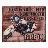 Clayre & Eef | Tekstbord Bruin 20x1x25 cm | 6Y4393 Clayre & Eef | Tekstbord Bruin 20x1x25 cm | 6Y4393