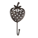 Clayre & Eef | Wandhaak Bruin 8x5x16 cm | 6Y4556