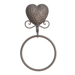 Clayre & Eef | Handdoekhouder Bruin 16x5x28 cm | 6Y4731 Clayre & Eef | Handdoekhouder Bruin 16x5x28 cm | 6Y4731