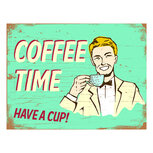 Clayre & Eef | Tekstbord Groen 33x1x25 cm | 6Y5051