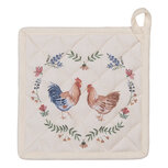Clayre & Eef | Pannenlap Beige 20x20 cm | CAR45 Clayre & Eef | Pannenlap Beige 20x20 cm | CAR45