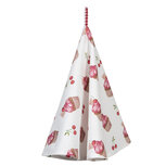 Clayre & Eef | Theedoek Rood, Wit ø 80 cm | CUP48 Clayre & Eef | Theedoek Rood, Wit ø 80 cm | CUP48