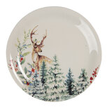 Clayre & Eef | Servies Ontbijtbord Wit ø 21x2 cm | DCHDP Clayre & Eef | Servies Ontbijtbord Wit ø 21x2 cm | DCHDP