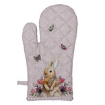 Clayre & Eef | Ovenwant Roze, Beige 18x30 cm | HBU44 Clayre & Eef | Ovenwant Roze, Beige 18x30 cm | HBU44