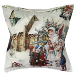 Clayre & Eef | Kussenhoes Wit 45x45 cm | KT021.280 Clayre & Eef | Kussenhoes Wit 45x45 cm | KT021.280