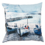 Clayre & Eef | Kussenhoes Blauw, Grijs, Wit 45x45 cm | KT021.301 Clayre & Eef | Kussenhoes Blauw, Grijs, Wit 45x45 cm | KT021.301