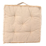 Clayre & Eef | Stoelkussen Foam Beige 45x45x8 cm | KT029.042BE Clayre & Eef | Stoelkussen Foam Beige 45x45x8 cm | KT029.042BE