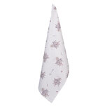 Clayre & Eef | Theedoek Paars, Wit 50x70 cm | LAG42 Clayre & Eef | Theedoek Paars, Wit 50x70 cm | LAG42