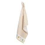 Clayre & Eef | Theedoek Beige, Geel 50x70 cm | LEL42 Clayre & Eef | Theedoek Beige, Geel 50x70 cm | LEL42