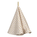 Clayre & Eef | Theedoek Beige, Geel ø 80 cm | LEL48 Clayre & Eef | Theedoek Beige, Geel ø 80 cm | LEL48