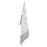 Clayre & Eef | Theedoek Grijs, Wit 50x70 cm | LYH42 Clayre & Eef | Theedoek Grijs, Wit 50x70 cm | LYH42
