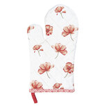 Clayre & Eef | Ovenwant Rood, Wit 16x30 cm | POF44 Clayre & Eef | Ovenwant Rood, Wit 16x30 cm | POF44