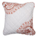 Clayre & Eef | Kussenhoes Wit 50x50 cm | Q194.030 Clayre & Eef | Kussenhoes Wit 50x50 cm | Q194.030