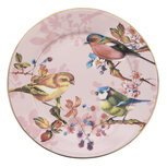 Clayre & Eef | Servies Ontbijtbord Roze ø 21x2 cm | THBDP Clayre & Eef | Servies Ontbijtbord Roze ø 21x2 cm | THBDP