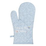 Clayre & Eef | Ovenwant Blauw 16x30 cm | YDD44BL Clayre & Eef | Ovenwant Blauw 16x30 cm | YDD44BL