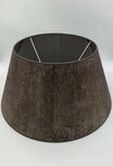 Lampenkap velvet velours bruin 55 x 29,5 cm E27 | 65597 | Landelijke Woonstijl Lampenkap velvet velours bruin 55 x 29,5 cm E27 | 65597 | Landelijke Woonstijl
