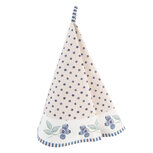 Clayre & Eef | Theedoek Beige, Blauw ø 80 cm | BBF48 Clayre & Eef | Theedoek Beige, Blauw ø 80 cm | BBF48