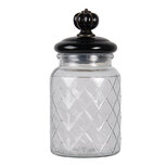 Clayre & Eef | Voorraadpot Deksel Transparant ø 11x22 cm / 900 ml | 6GL2410L Clayre & Eef | Voorraadpot Deksel Transparant ø 11x22 cm / 900 ml | 6GL2410L