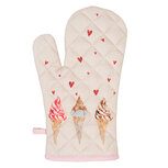 Clayre & Eef | Kind Ovenwant Beige Roze 12x21 cm | FAS44K Clayre & Eef | Kind Ovenwant Beige Roze 12x21 cm | FAS44K