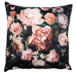 Clayre & Eef | Kussenhoes Zwart Roze 45x45 cm | KT021.310 Clayre & Eef | Kussenhoes Zwart Roze 45x45 cm | KT021.310